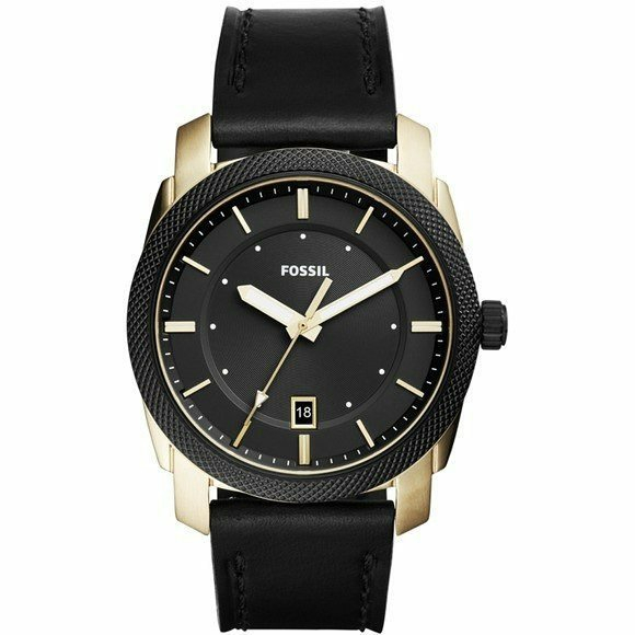 JAM TANGAN PRIA FOSSIL FS5263 BLACK GOLD ORIGINAL