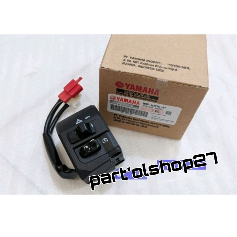 HOLDER SAKLAR TOMBOL KANAN AEROX NEW 155 CONNECTED ORIGINAL