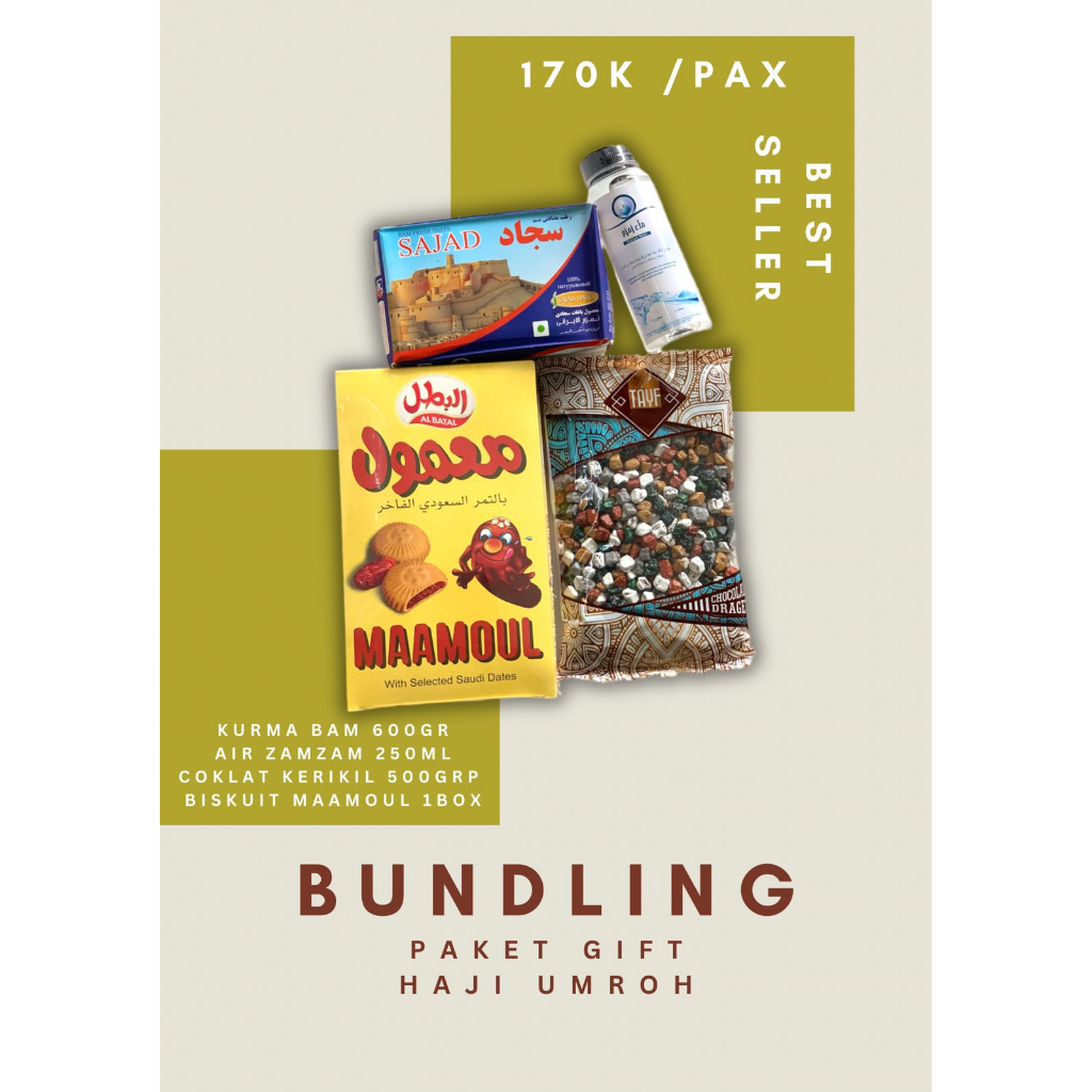 

Premium Gift Haji Umroh / Paket Oleh-oleh Haji Umroh Best Seller