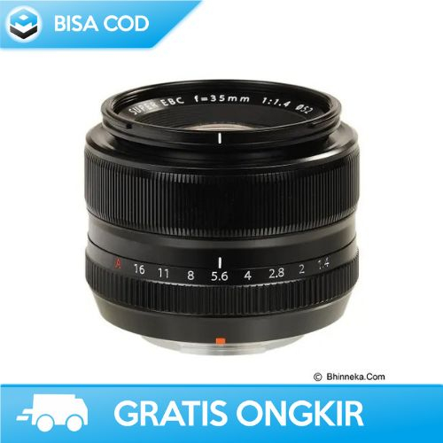 FUJINON 35MM F1.4 R LENSA KAMERA FUJIFILM MIRROLESS ANGLE PRIME SECOND