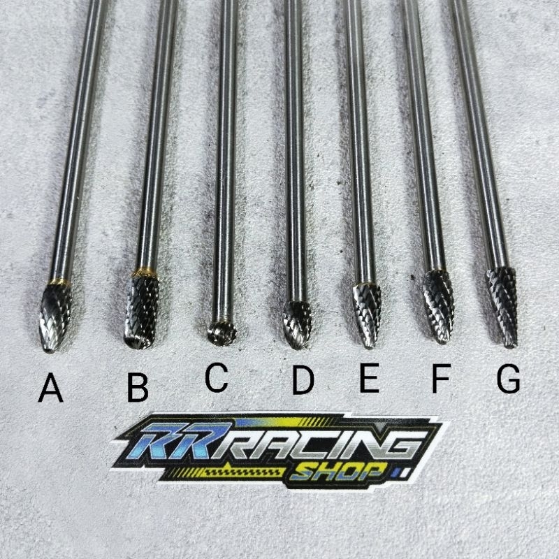 BOR TUNER MATA BOR TUNER PORTING 6MM PANJANG 2 ARAH RACING