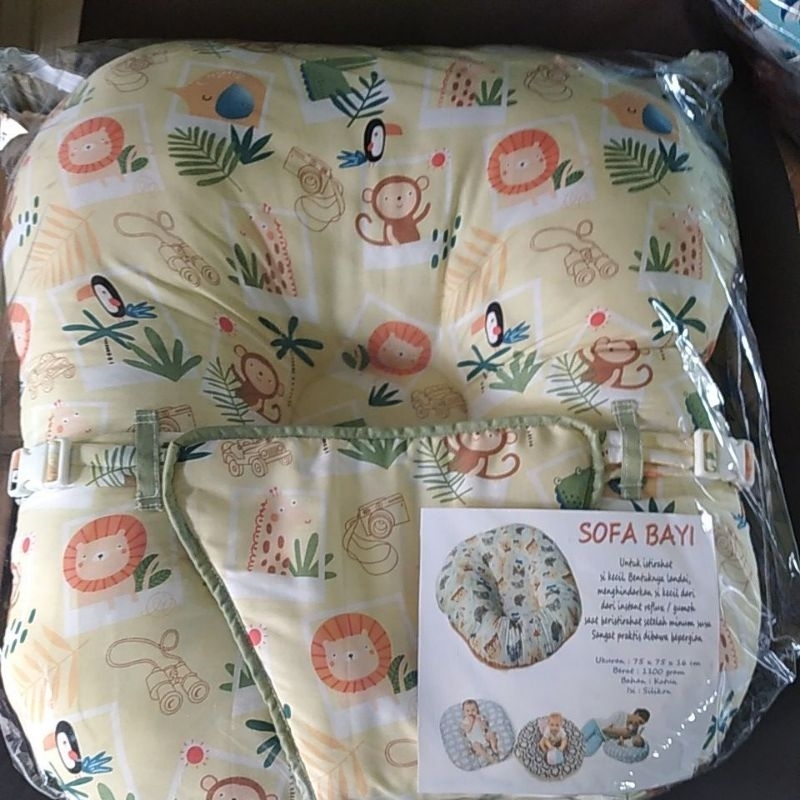 Sofa bayi plus seat belt kursi bayi kado bayi kasur bayi
