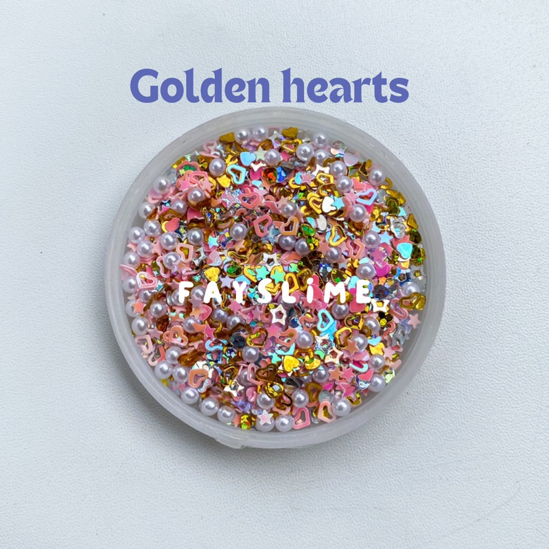 Glitter botol bentuk bintang love kerang warna warni untuk glitter slime