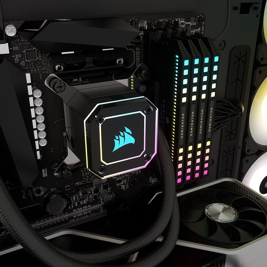 Corsair iCUE H170i Elite Capellix Black Liquid Water Cooler AIO 420mm