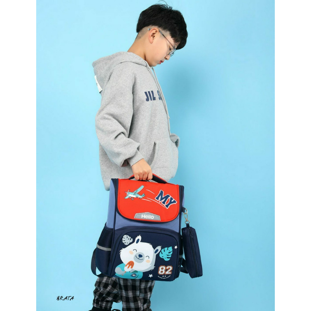 Tas Ransel Anak - AS Bag Ransel ANAK LOGO RAKUN BISA COD