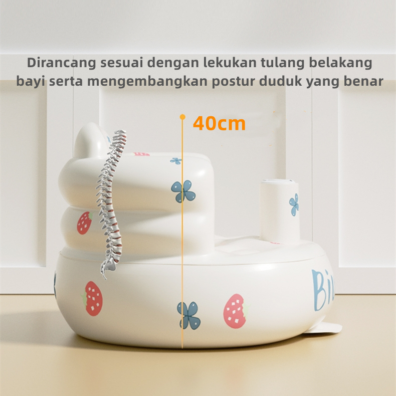 Sofa Belajar Duduk Bayi Kursi Makan Bayi Kursi Bayi Balon Tiup PVC Inflatable Baby Chair WJ13 WJ01