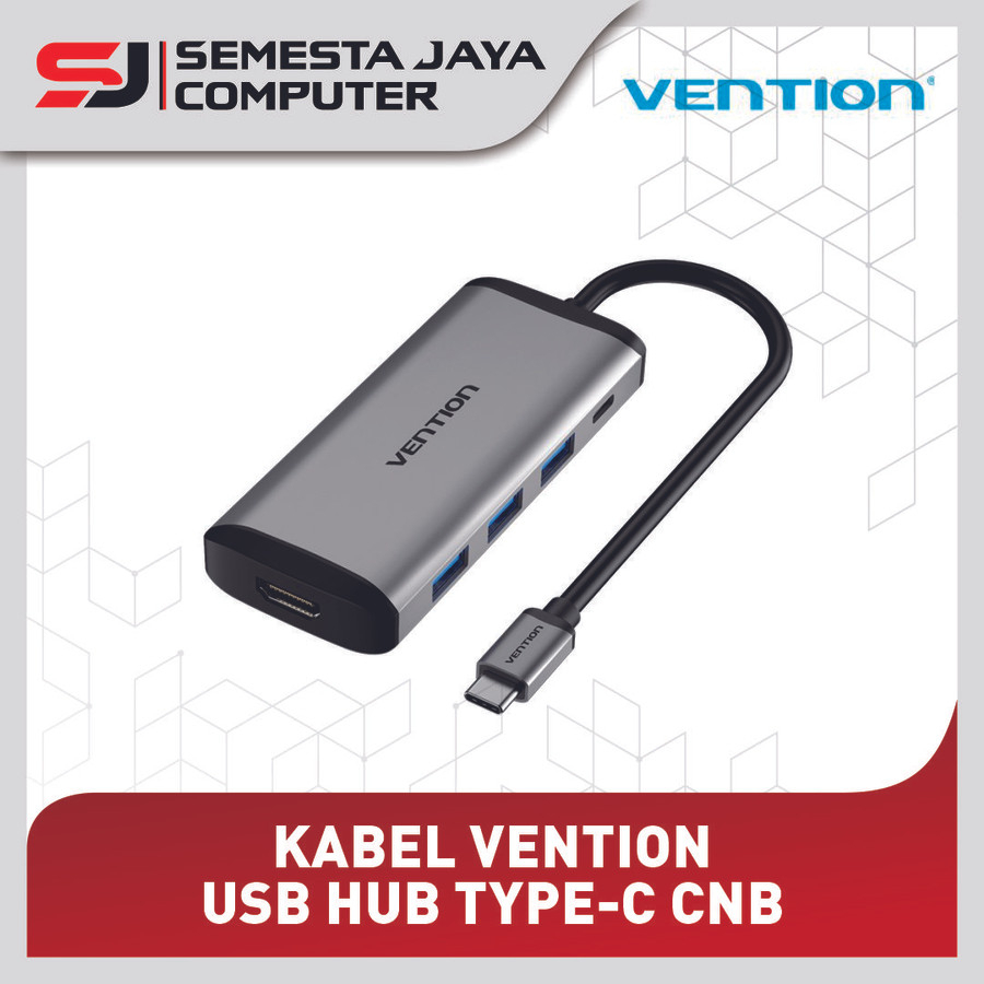 Vention CNB Adapter Thunderbolt 3.0 MHL USB Type C to HDMI USB 3.0