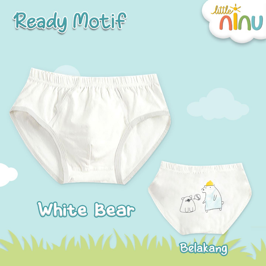 LITTLE NINU CD Celana Dalam Anak Model Segitiga Premium 0010