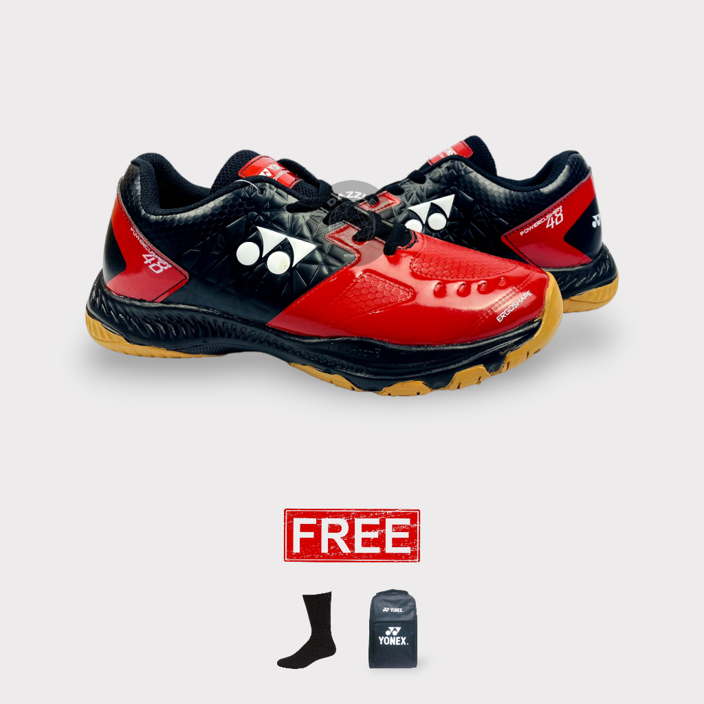 Sepatu Bulutangkis Yonex Shb 48 Pria Karet Sepatu Badminton Yonex Shb 48 Power Cushion Terlaris Mura