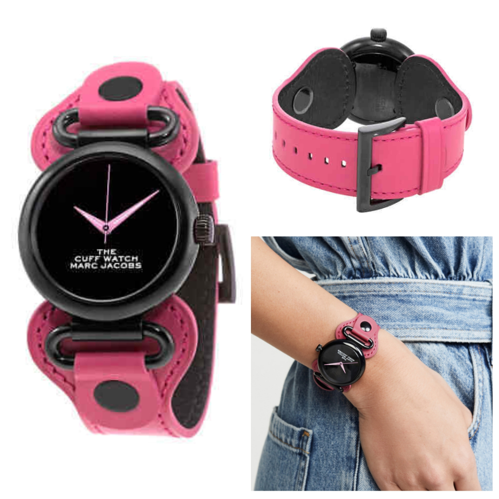 Jam MJ0120179296 The Cuff leather pink 32mm