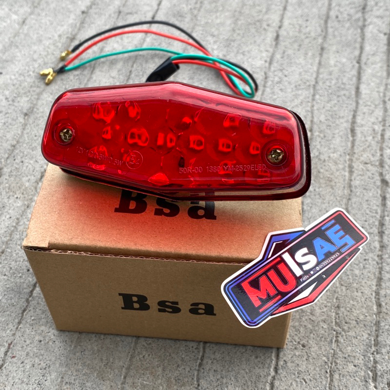 STOPLAMP CB BSA LED lampu belakang