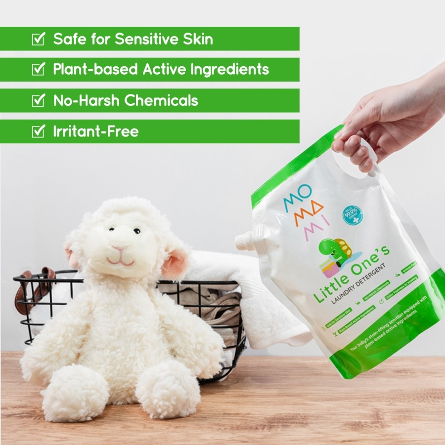 Momami Laundry Detergent Sabun Cuci Deterjen Pakaian Bayi Plant Based Surfactant