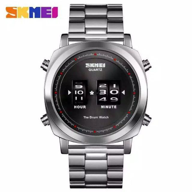 SKMEI 1531 Jam Tangan Pria Analog Tali Stainless MGOS