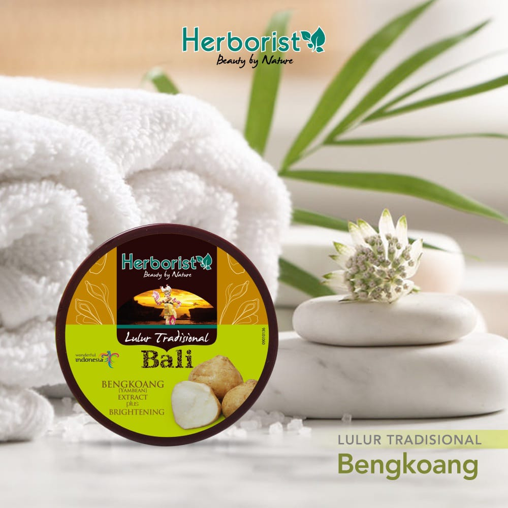 ARJUNA Herborist Lulur Tradisional Bali 100gr / Herboris Lulur Bali / Herborist Lulur Tradisional