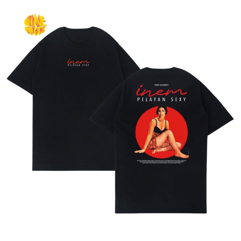 Kaos Inem Pelayan Sexy (1976) | Kaos Film | Kaos Film Cine Goods | Movie T-Shirt