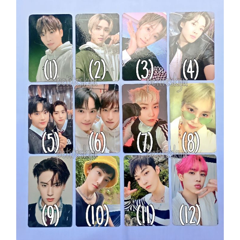[ready] pc photocard official the boyz maverick thrilling sangyeon jacob kevin haknyeon sunwoo eric