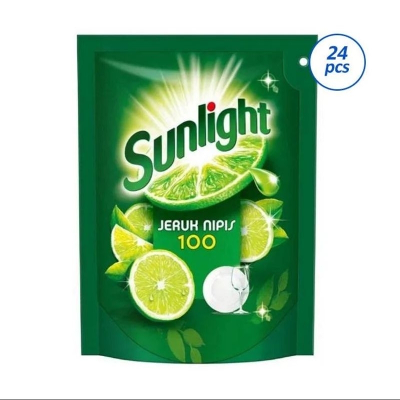 Sunlight Jeruk Nipis [210 ml/ 24 pcs/ Karton] green
