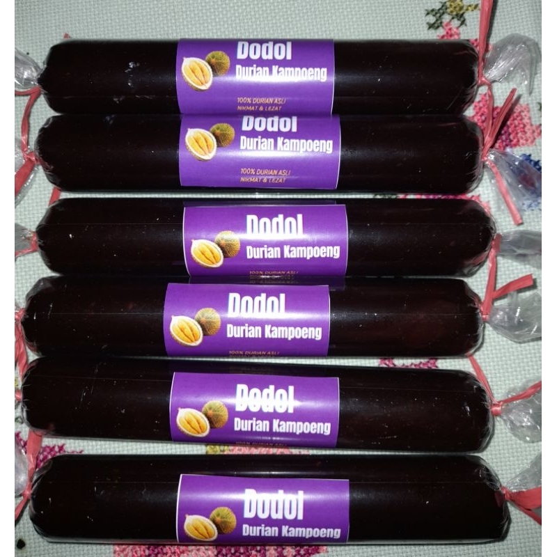 

Dodol Durian asli 100% khas Lampung 200gr