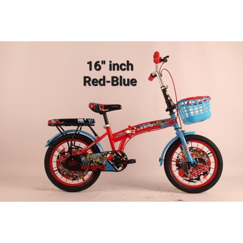 KUAT BERKUALITAS SEPEDA LIPAT ANAK 16 INCH SELI 16INCH FOLDING BIKE