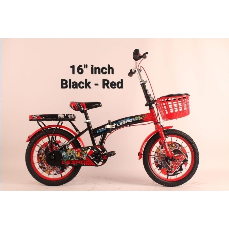 KUAT BERKUALITAS SEPEDA LIPAT ANAK 16 INCH SELI 16INCH FOLDING BIKE