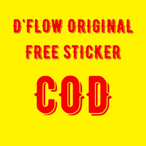 KAOS PRIA DISTRO DFLOW TSHIRT D'FLOW ORIGINAL FREE STICKER