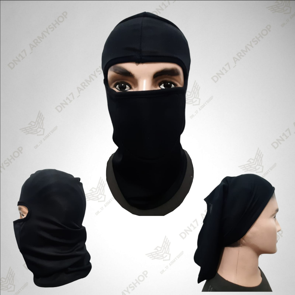 Masker Ninja Elastis Multifungsi Buff Wajah / Balaclava Spandex