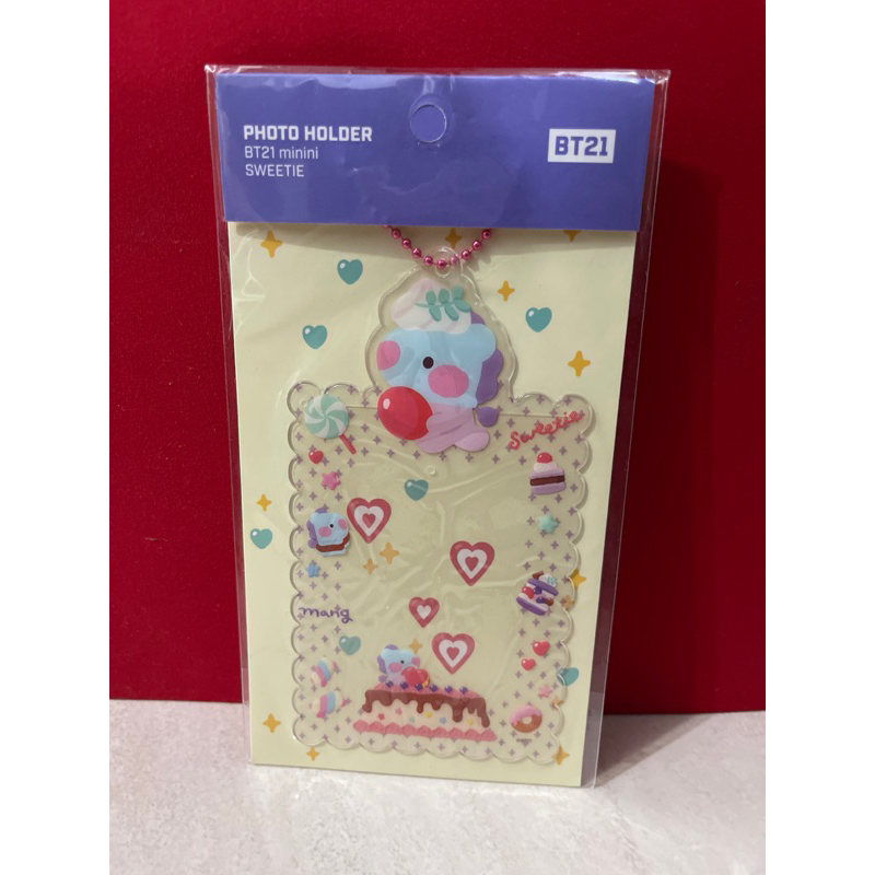 [READY STOCK] BT21 PC HOLDER - BT21 PHOTOCARD HOLDER - BT21 PHOTO HOLDER SUMMER SKY - BT21 PHOTO HOL