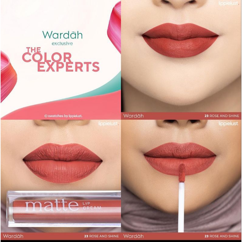 LIPSTIK WARDAH EXCLUSIVE THE COLOR EXPERTS WATERPROOF