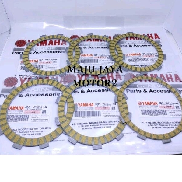 Kampas 5BP Kampas kopling Yamaha Scorpio lama Scorpio z isi 6pch Ori YGP