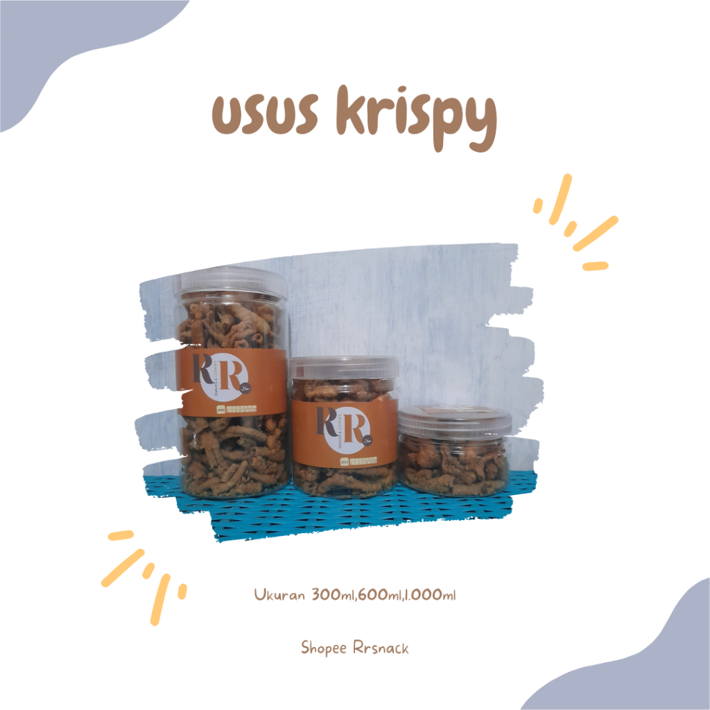 

Kripik Usus Ayam Super Crispy Garing Gurih Dan Renyah
