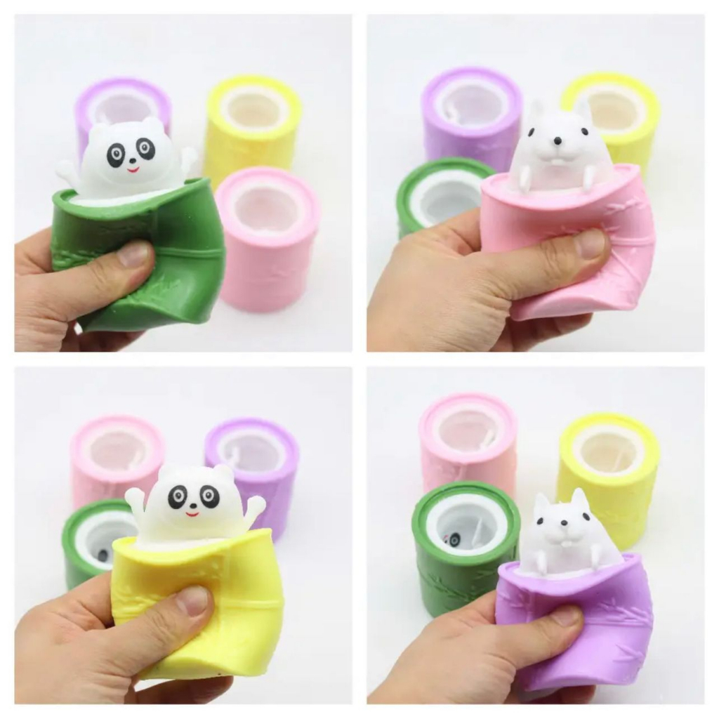 Mainan Squishy Bebek Pop it Karet Silikon Balon Silicone Pencet Lentur Aman / Mainan Anak