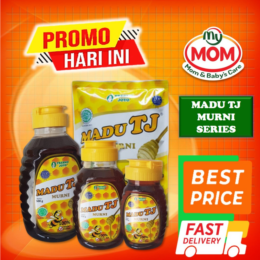 [BPOM] Madu TJ MURNI 500gr / Madu Tresnojoyo / Madu Super / Madu Murni / MY MOM