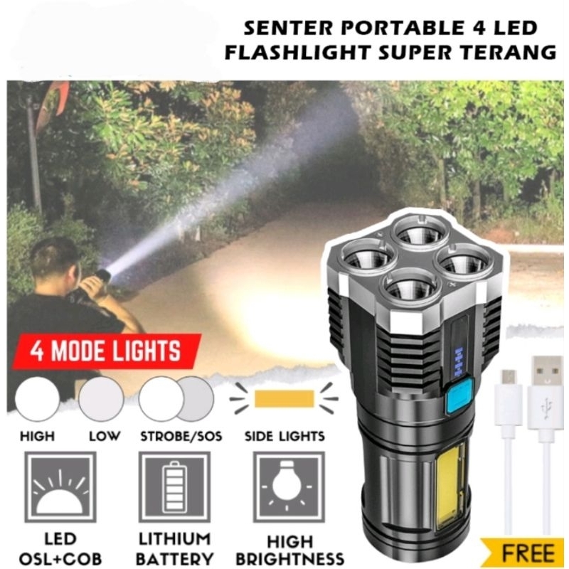 Senter Lampu Emergency LED