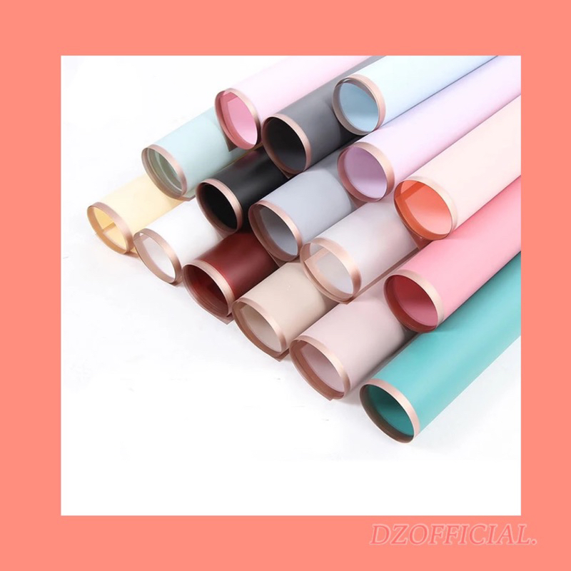 

FLOWER WRAPPING LIS GOLD BUCKET BUNGA KERTAS BUNGA