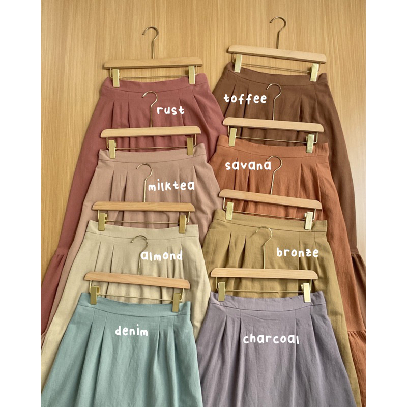 RAINA LINEN SKIRT