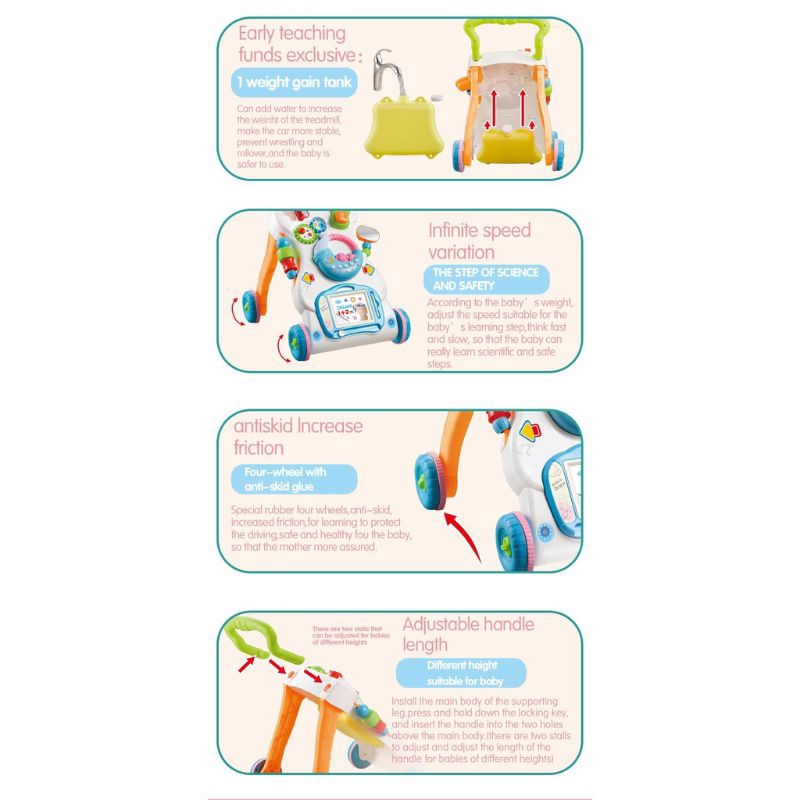 Baby Walker / baby push Walker / mainan bayi dorong