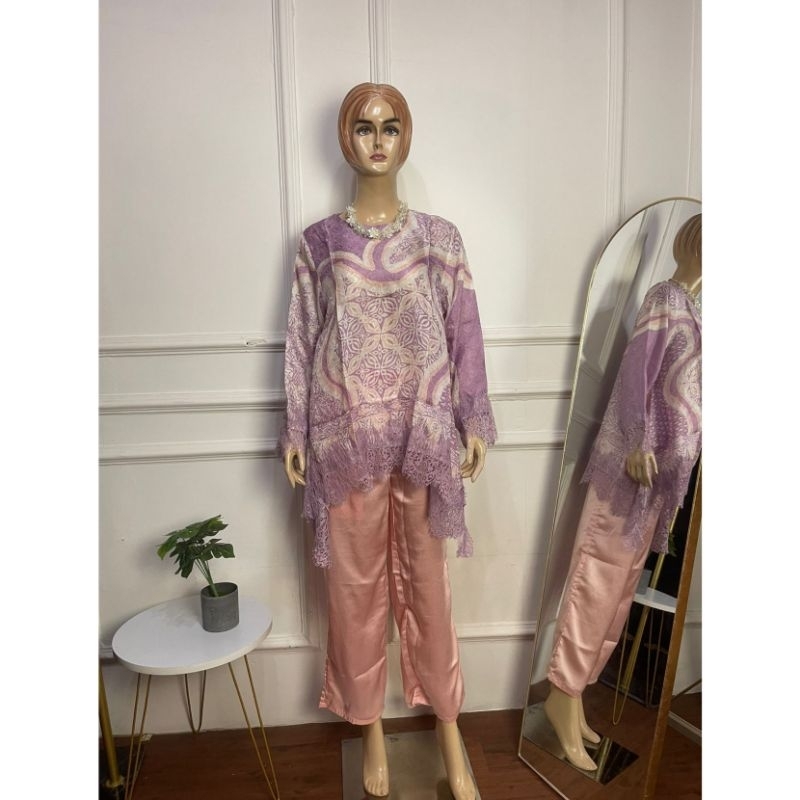 SETELAN TUNIK VISCOSE & KULOT SILK