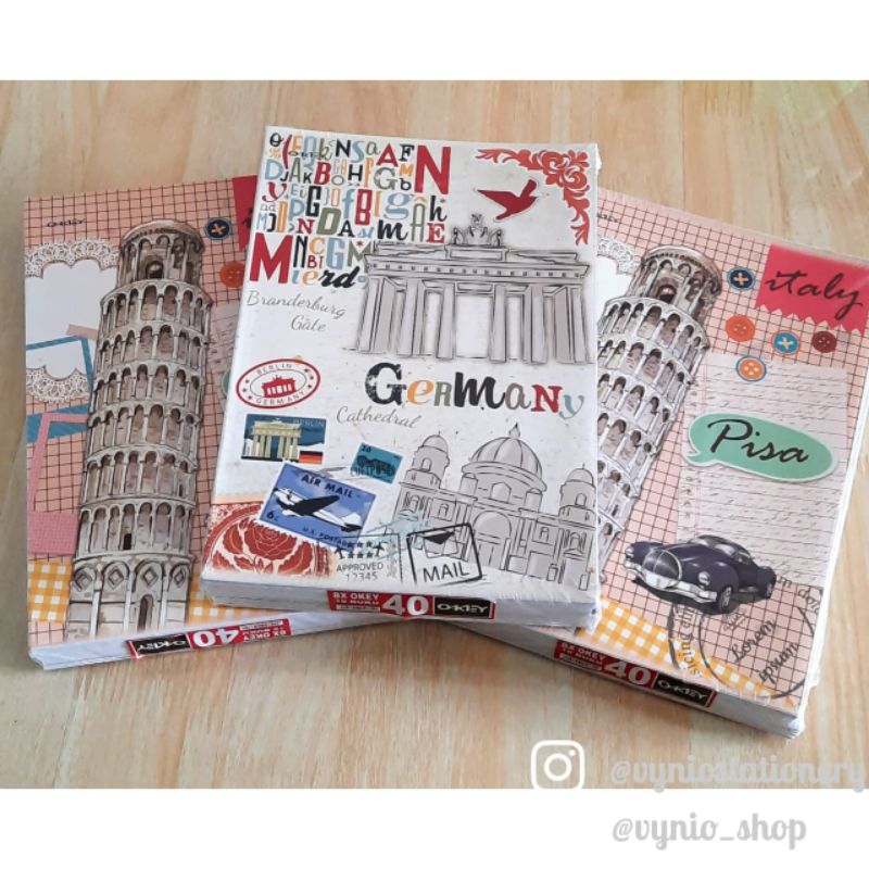 

BUKU TULIS OKEY BOXI 40 LEMBAR ( PAK)