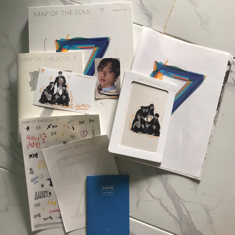 BTS ALBUM MOTS 7 VER4 FULLSET PRELOVED PC JK