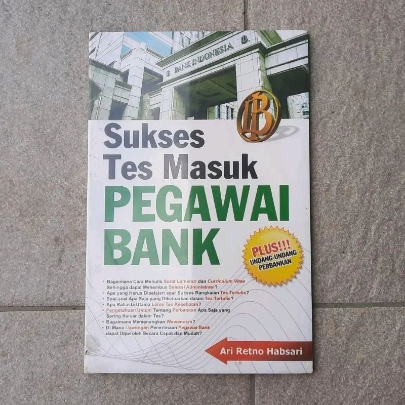 Buku Sukses Tes Masuk Pegawai Bank
