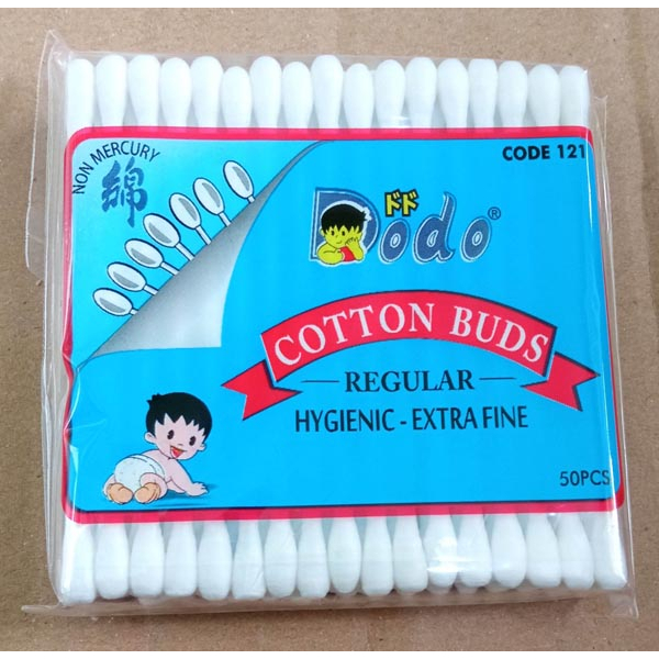 [BAYI KUNING SMALL TIP | ANAK &amp; DEWASA BIRU] [COTTON BUD] Dodo Cotton Bud Buds Swab Korek Kuping Pembersih Telinga Bayi Isi 20 | 50 |_Cerianti