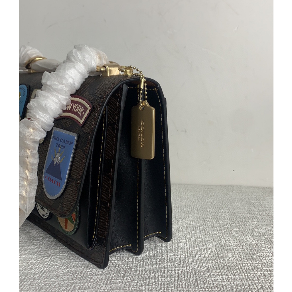 Coach CE591 SKI River Ski Series Klare Chain Bag Crossbody Bag Underarm Bag Shoulder Bag  591  djb