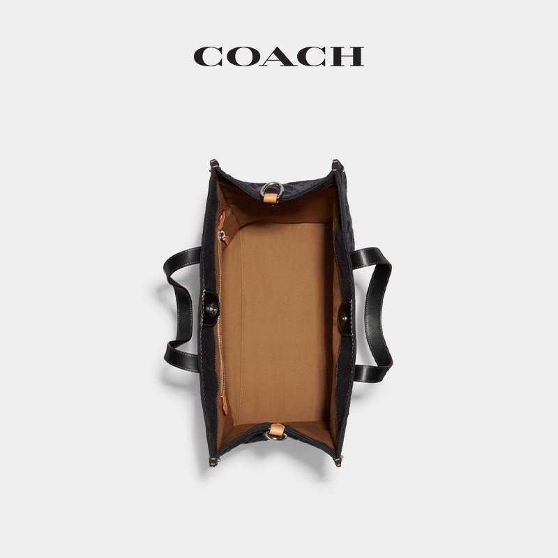 [Instant/Same Day]COACH   023  New Men's Bag Classic Logo Field Tote No. 40 Tote Bag Shoulder Bag Crossbody Bag Handbag  ttb