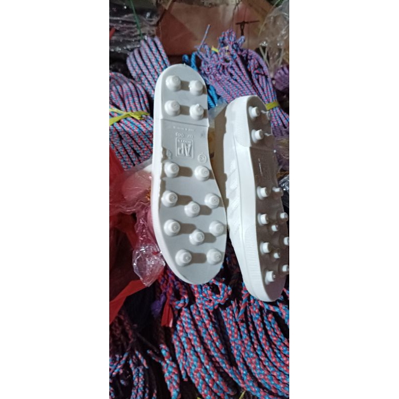 sepatu karet putih/ap boots putih