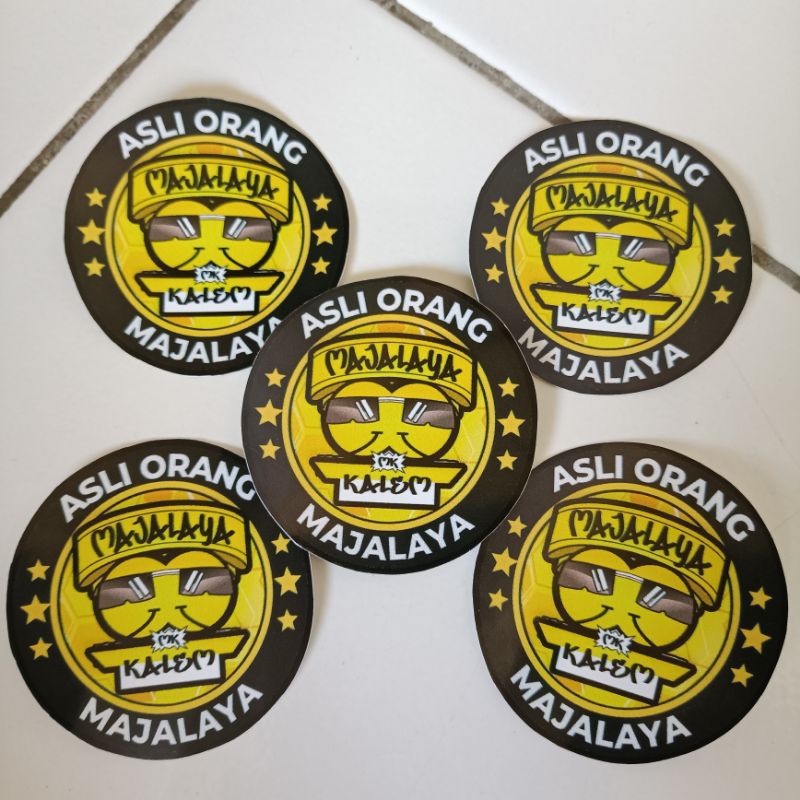 

Stiker majalaya kalem bulat cutting 65cm isi lima
