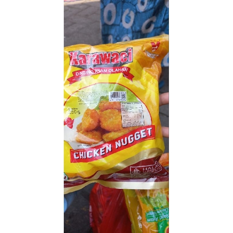 

nugget ayam karawaci 250gr dan 500gr