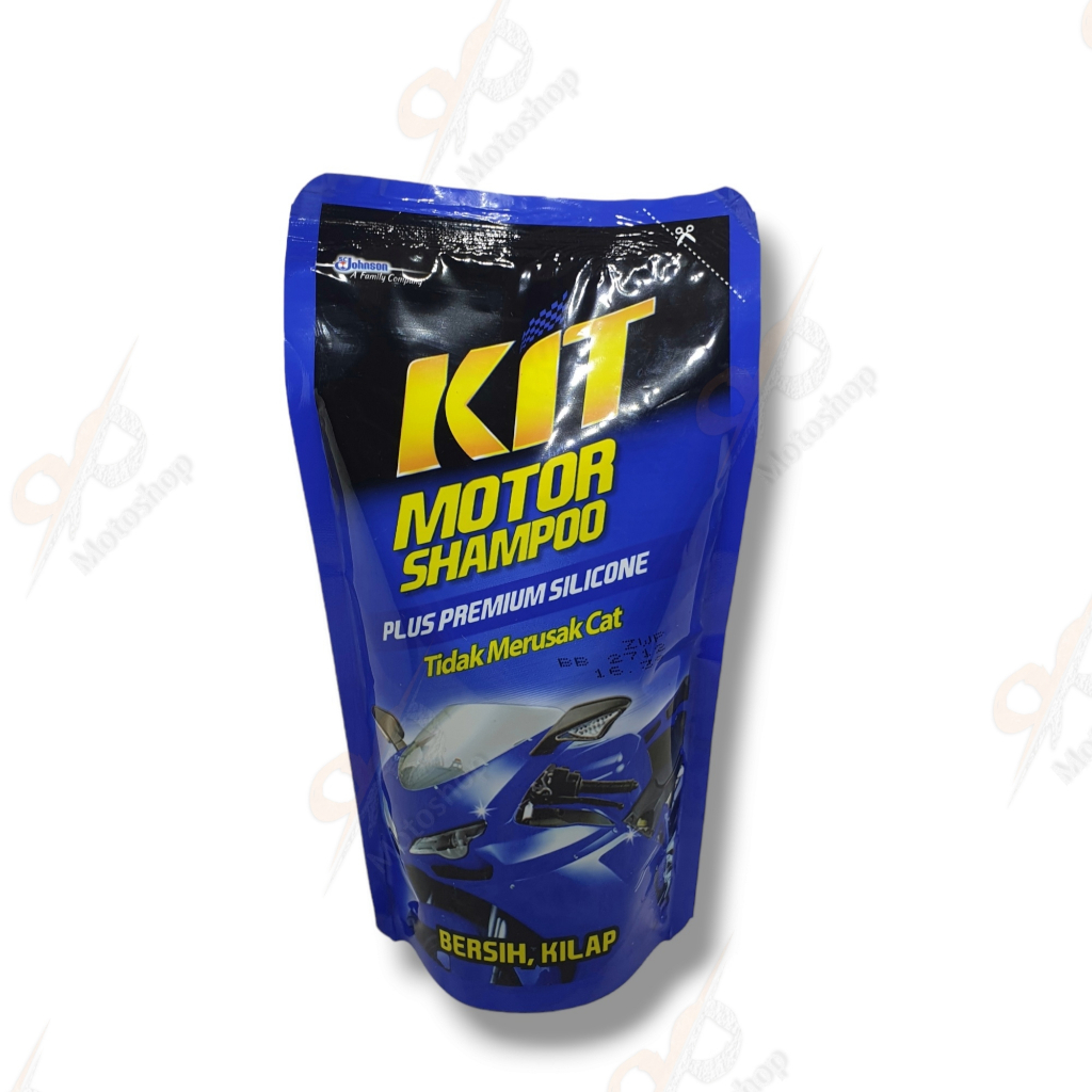 Kit Wash &amp; Glow Pouch 720ml Sabun Sampoo Sampo Sampho Shampoo Cuci Motor Mobil Kit