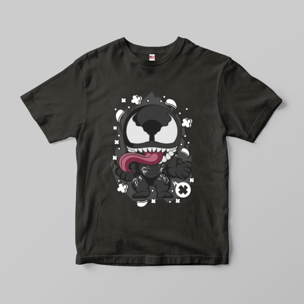 Baju Bocah - Kaos anak laki laki perempuan (1-9 tahun) KAOS ANAK - VENOM 2 // baju anak // kaos band