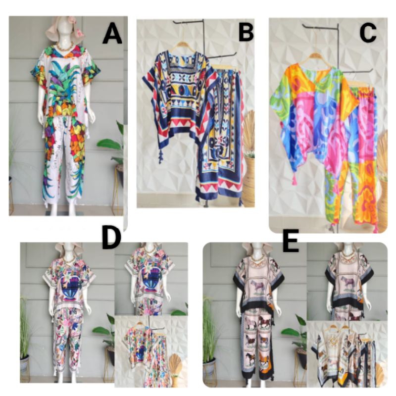 ONE SET ETNIK BATWING // SETELAN IMPORT PREMIUM // SETCEL ETNIK IMPORT PREMIUM // FASHION IMPORT PREMIUM BKK