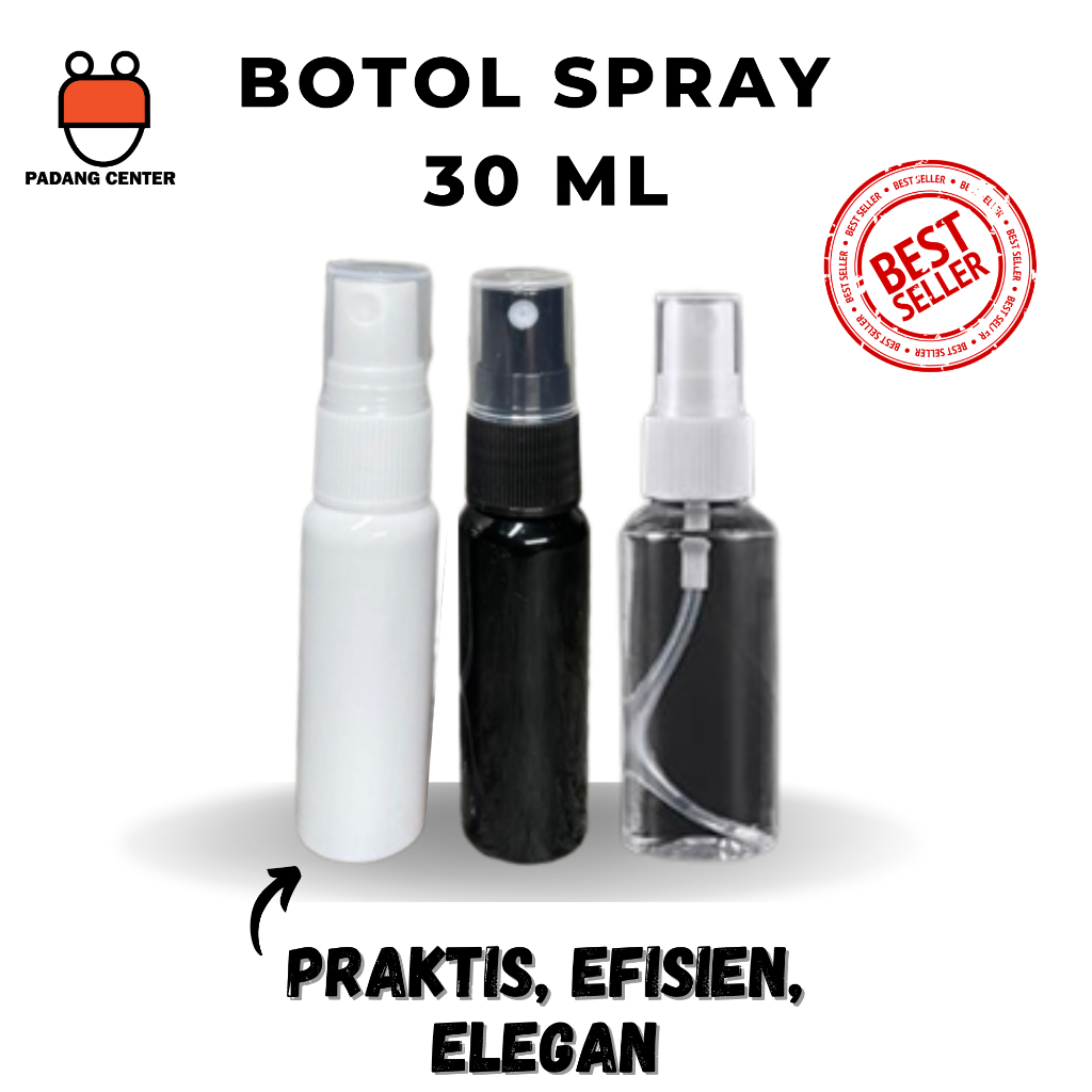 BOTOL SPRAY MUDAH DIBAWA, SIMPLE BOTOL, BOTOL SPRAY HITAM, BOTOL SPRAY ELEGAN